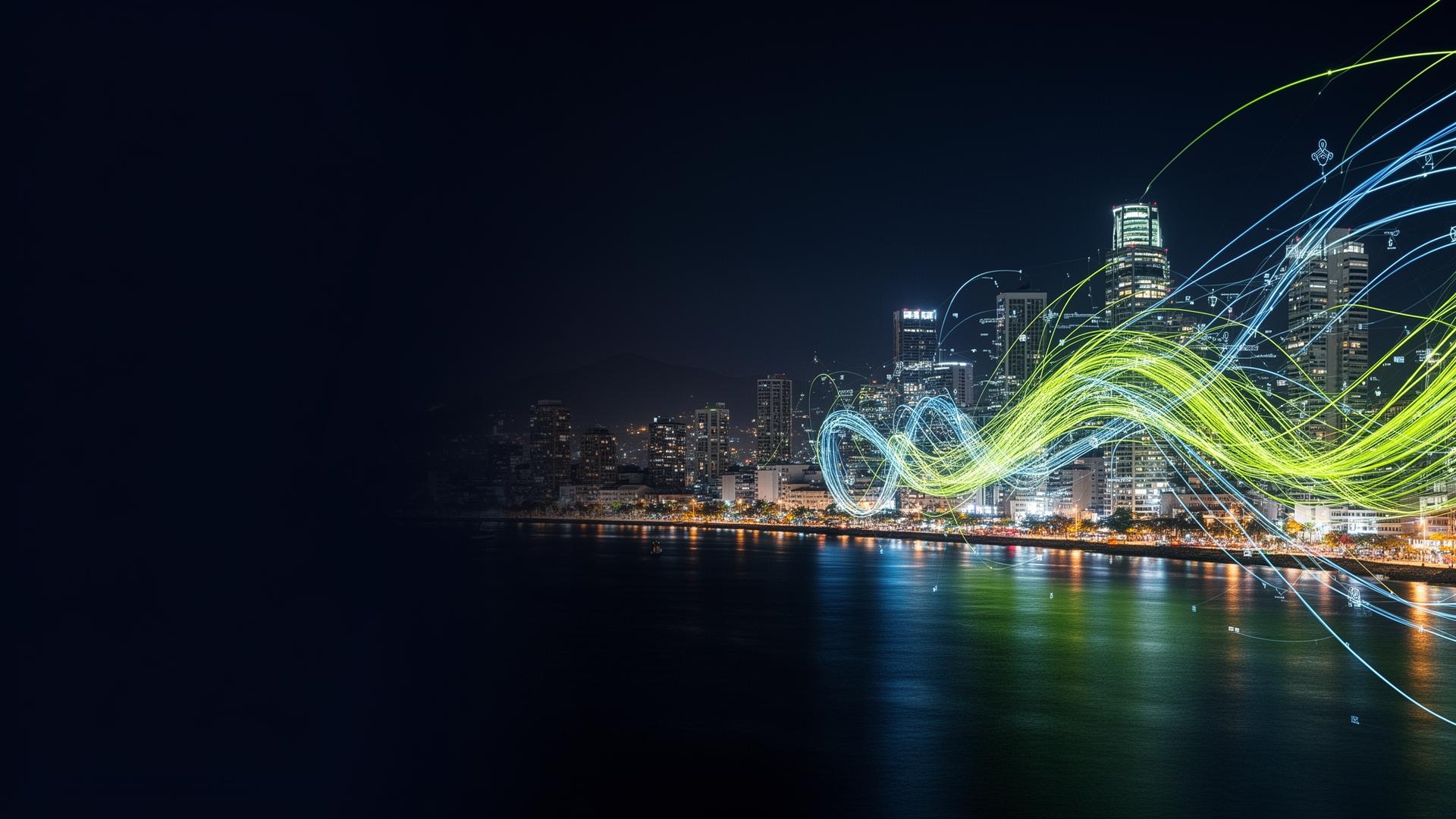 Cidade de Luanda conectada por tecnologia digital